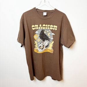 Cracker | Vintage Official Band Tee 100% Cotton